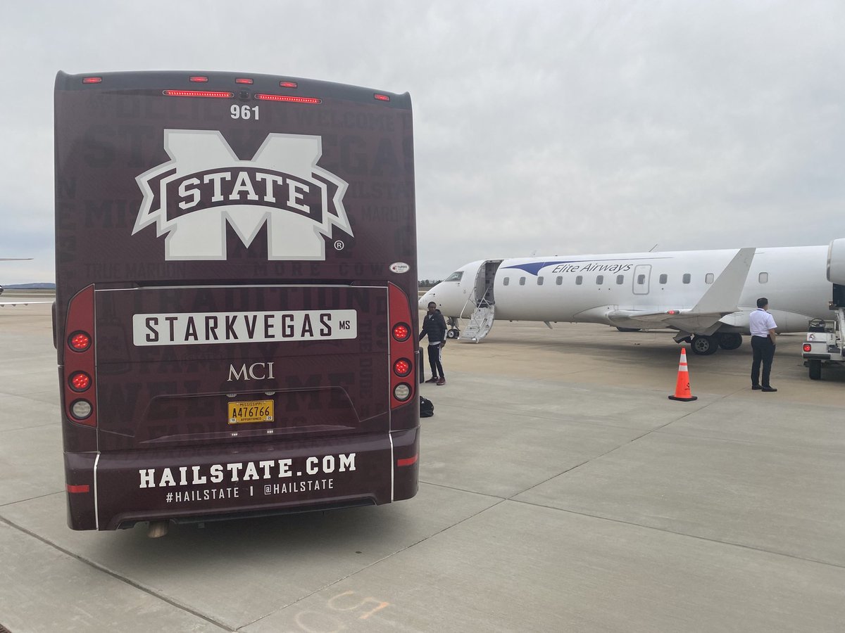 Dogbusdriver's tweet photo. ⁦@HailStateWBK⁩ has arrived. #SECTourny https://t.co/iDbT9GUazF