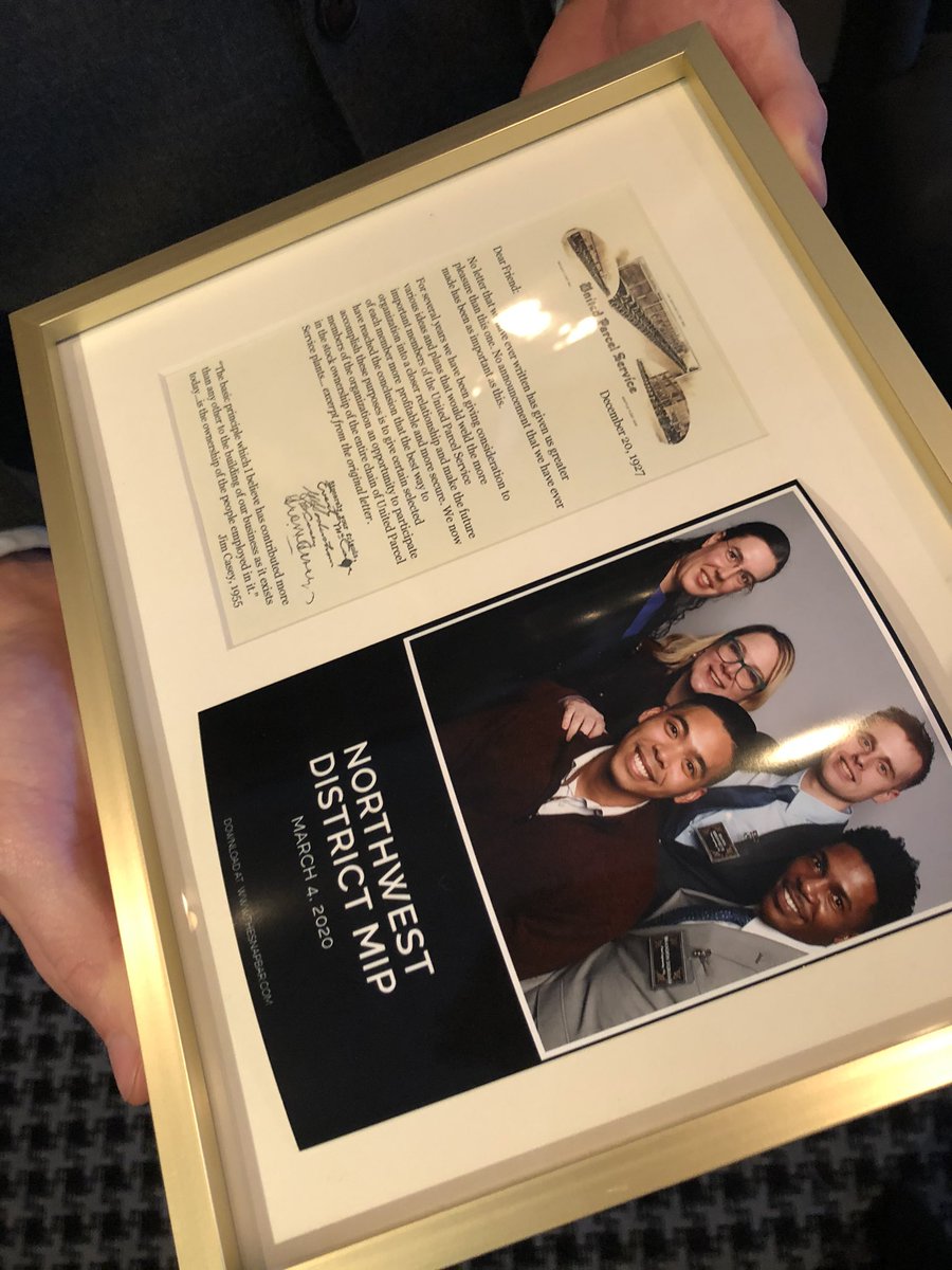 NorthwestUPSers's tweet photo. “We are practical people and not merely dreamers. We know that our dreams and plans won’t get very far unless we have the right people to make them realities.” -Jim Casey, 1958 #UPSpartners #NewUPSpartners #NorthwestUPSers Sneak Peek at our New Partners Luncheon Keepsakes 🤩 https://t.co/nhLT7vBKY1