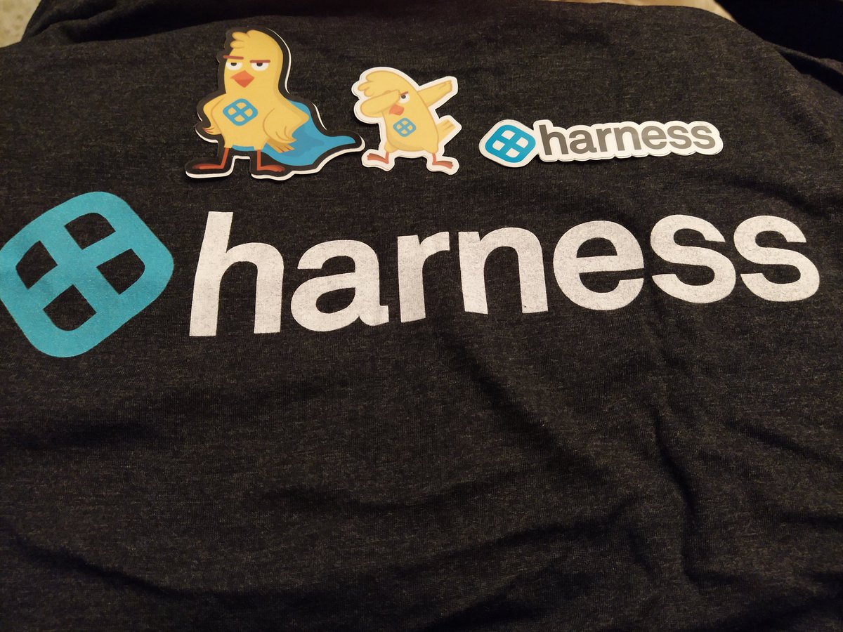 mechDeveloper1's tweet photo. When you are on a #Meetup and end up gaining a cool T-Shirt  #Visma #Oslo #Harness #ContiniousDelivery #Kubernetes #GetShipDone https://t.co/3vOrpWCF8M