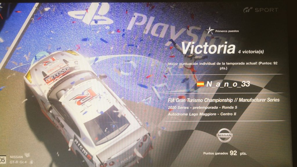GamingValkyria's tweet photo. #GTSport
Doblete de @Nanoramos331 , que consigue la victoria también en la serie fabricantes con Nissan, pole incluida.
Pole también para @FCFranchy aunque se tiene que conformar con su tercer puesto con Mercedes-Benz.
#RoadToSS https://t.co/WUXxidpaB5