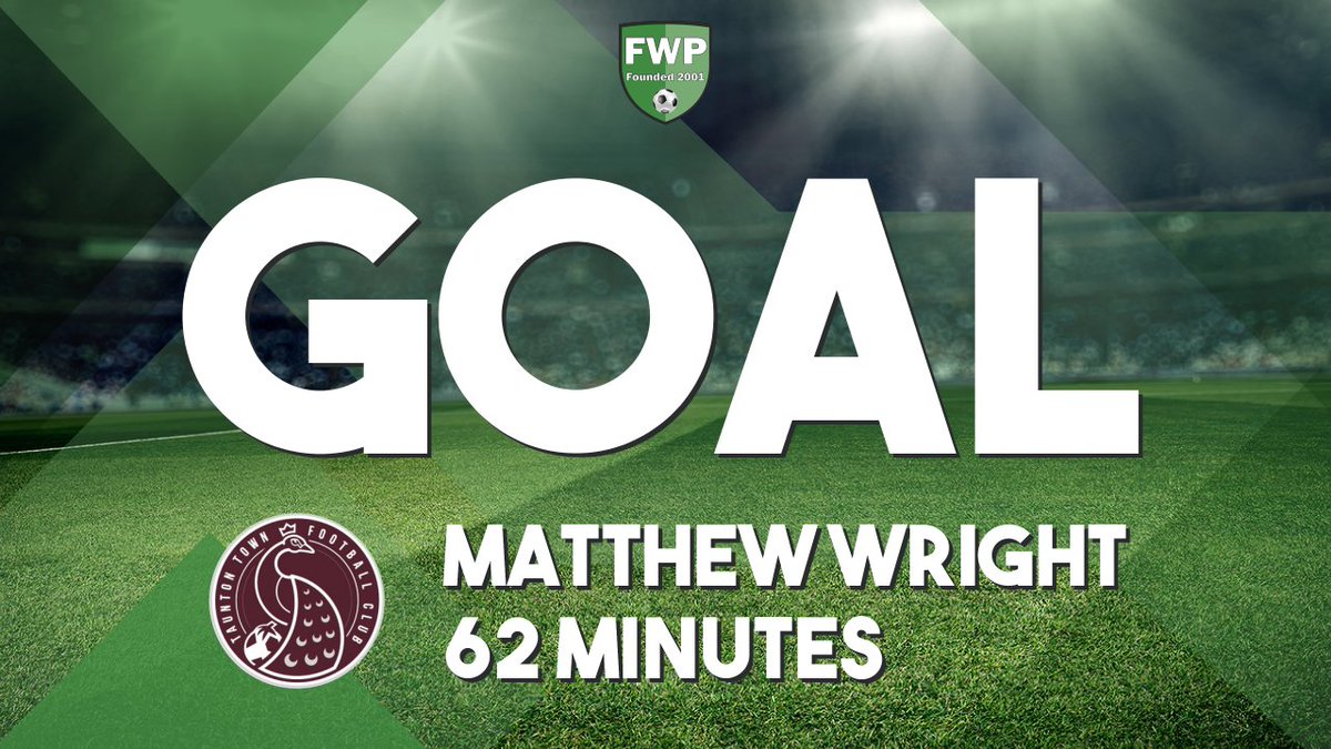 FWPHendon's tweet photo. GOAL: TAUNTON TOWN 2-3 @FWPHendon - Matthew Wright (62') https://t.co/IbRWzFOIcq https://t.co/B9bdBPP8yZ