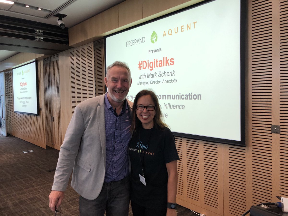 Excited to be here in Barangaroo for the #Digitalks session. With the awesome ⁦<a href="/chyams/">Carolyn Hyams</a>⁩