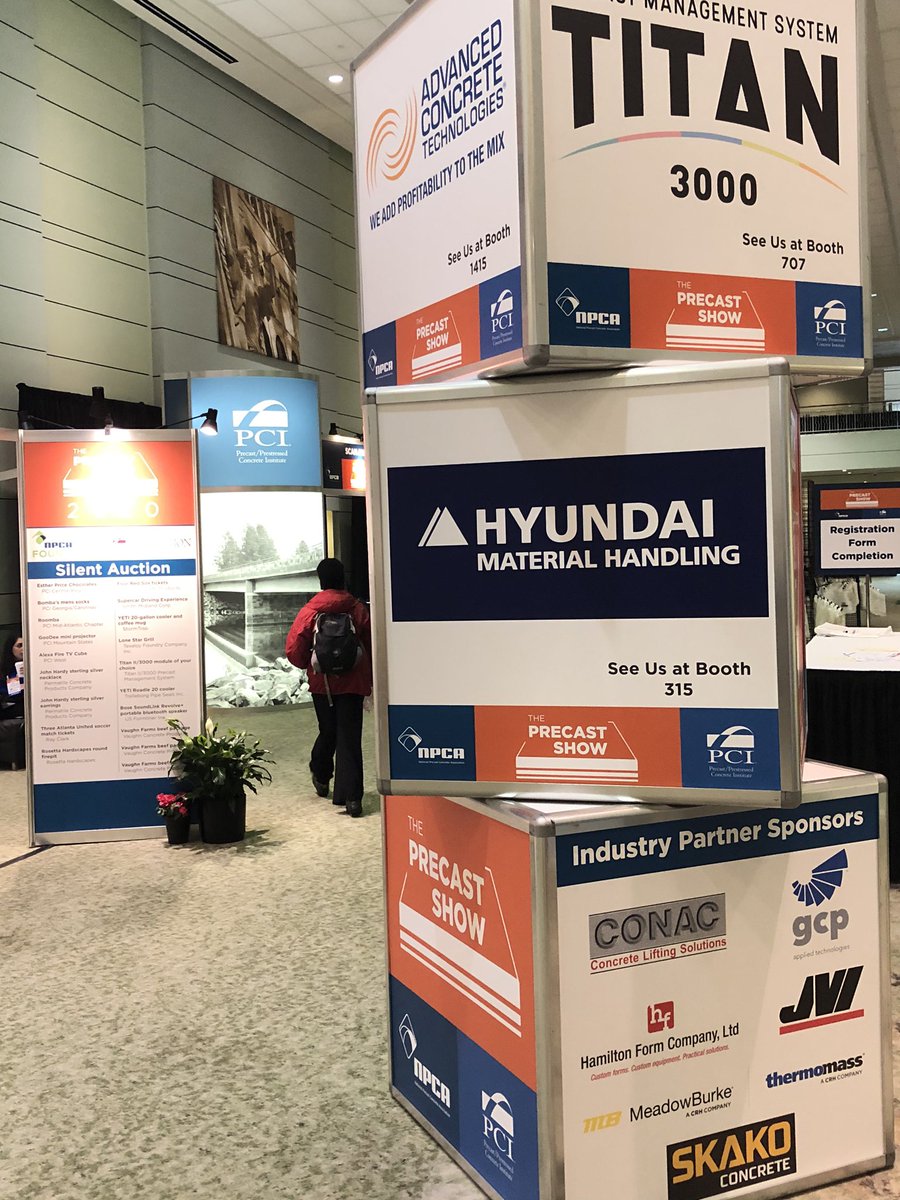PCIMountain's tweet photo. Greetings from Fort Worth! Day two of committee meetings at the #PCIConvention and getting ready for the opening of the #PrecastShow exhibit tomorrow. #precastconcrete https://t.co/IIijadD4tm