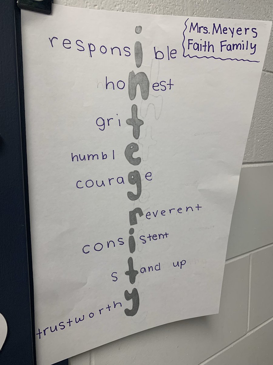GreenParkLS's tweet photo. It’s Faith Family Day! In today's morning message, they talked about integrity and how we can’t have it without God’s help. Continue the conversation at home! How can you and your family show integrity?
#GPLS #LuthEd #FaithFamilies #Integrity #FormativeFive #ChristianEducation https://t.co/9PtYNswTG2