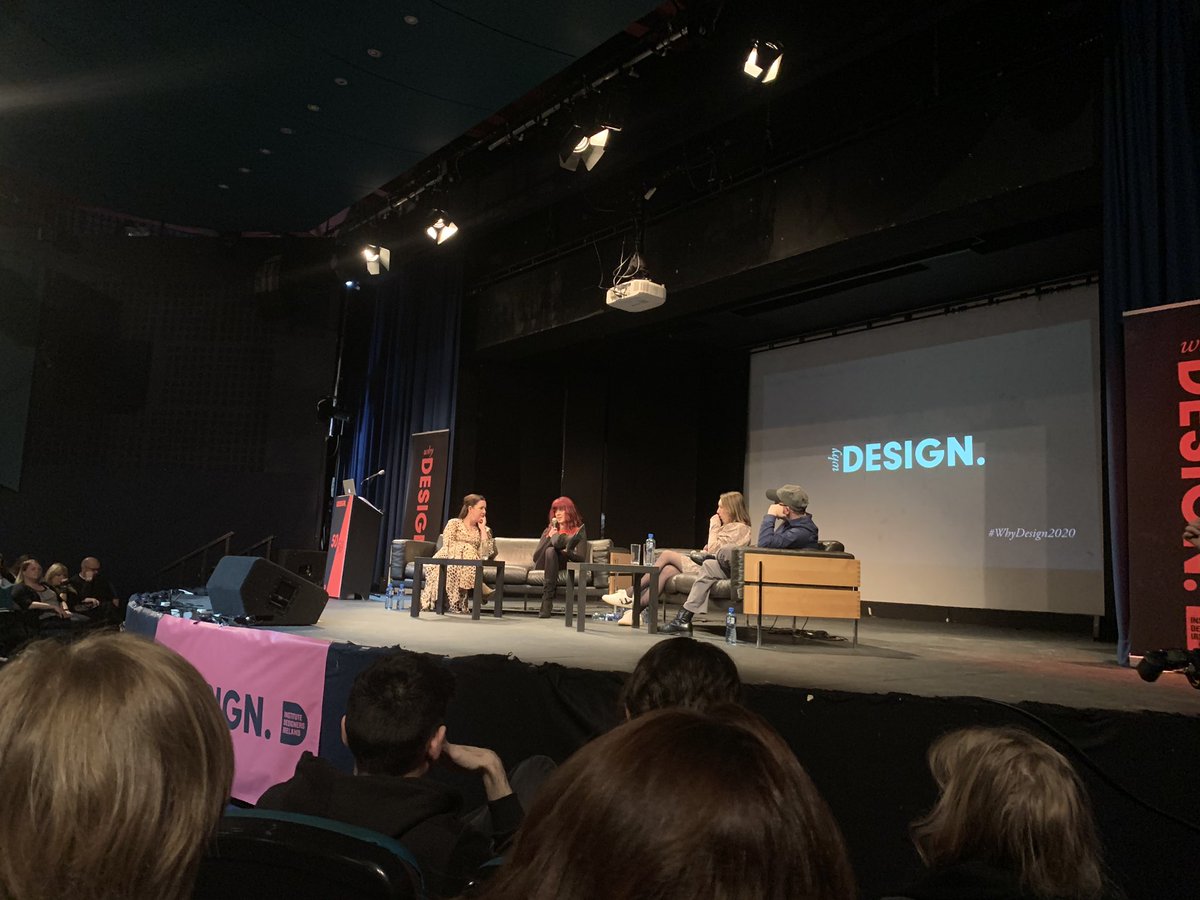 DolmenDesign's tweet photo. Very interesting panel discussion that is broad and all encompassing. Loving the insights from @HerstoryIreland and the importance of men supporting women in their growth. Its about partnership. #whydesign2020 @WhyDesignDotIE https://t.co/c4OHEOnRbH