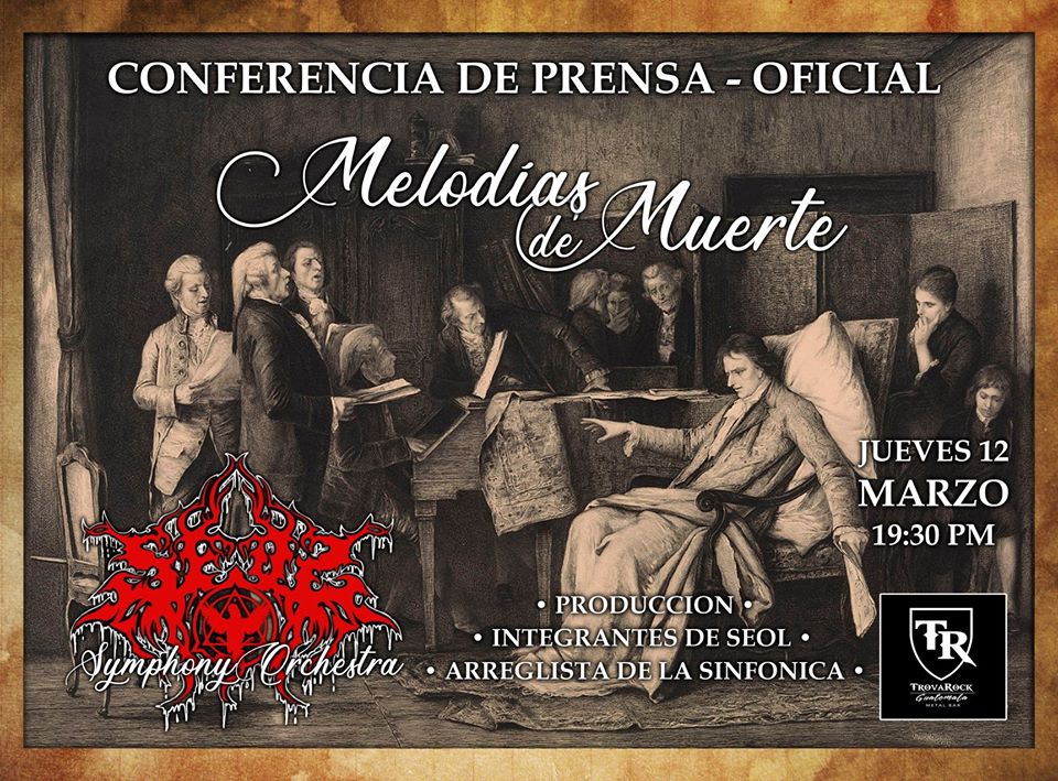 unlightpht's tweet photo. #SEOL hace la cordial invitación a la conferencia de prensa, donde estarán dando detalles del evento que se llevará a cabo el día 4 de abril en Teatro LUX. https://t.co/p1ydRNlP49

Lugar: @TrovarockGt 
Día: 12.03.2020 
Hora 19:30pm https://t.co/qZDOHvLGxe