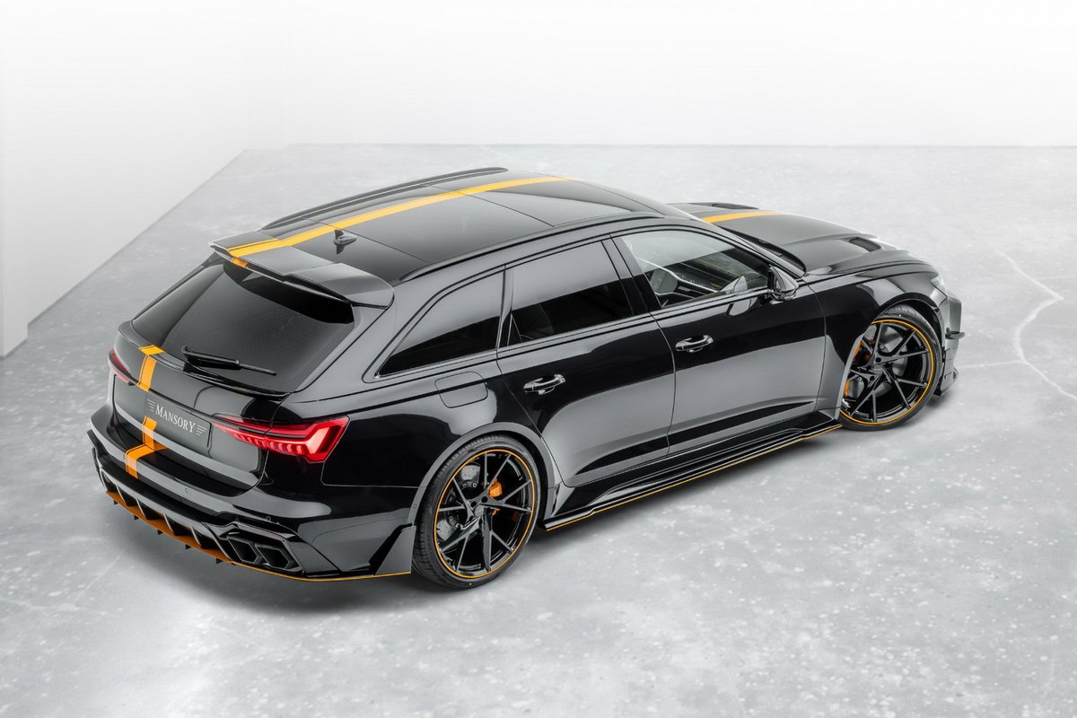 AutomovilMex's tweet photo. Otra preparación de #Mansory que se quedó en el tintero para  #Ginebra fue esta #Audi #RS6 que nos gustó bastante. Nuestra parte favorita: el V8 biturbo modificado, llevado hasta 720 hp, y el interior retapizado totalmente en alcántara #ModificadosAP #AutoshowAP @AudideMexico https://t.co/S7oT80H2Ok