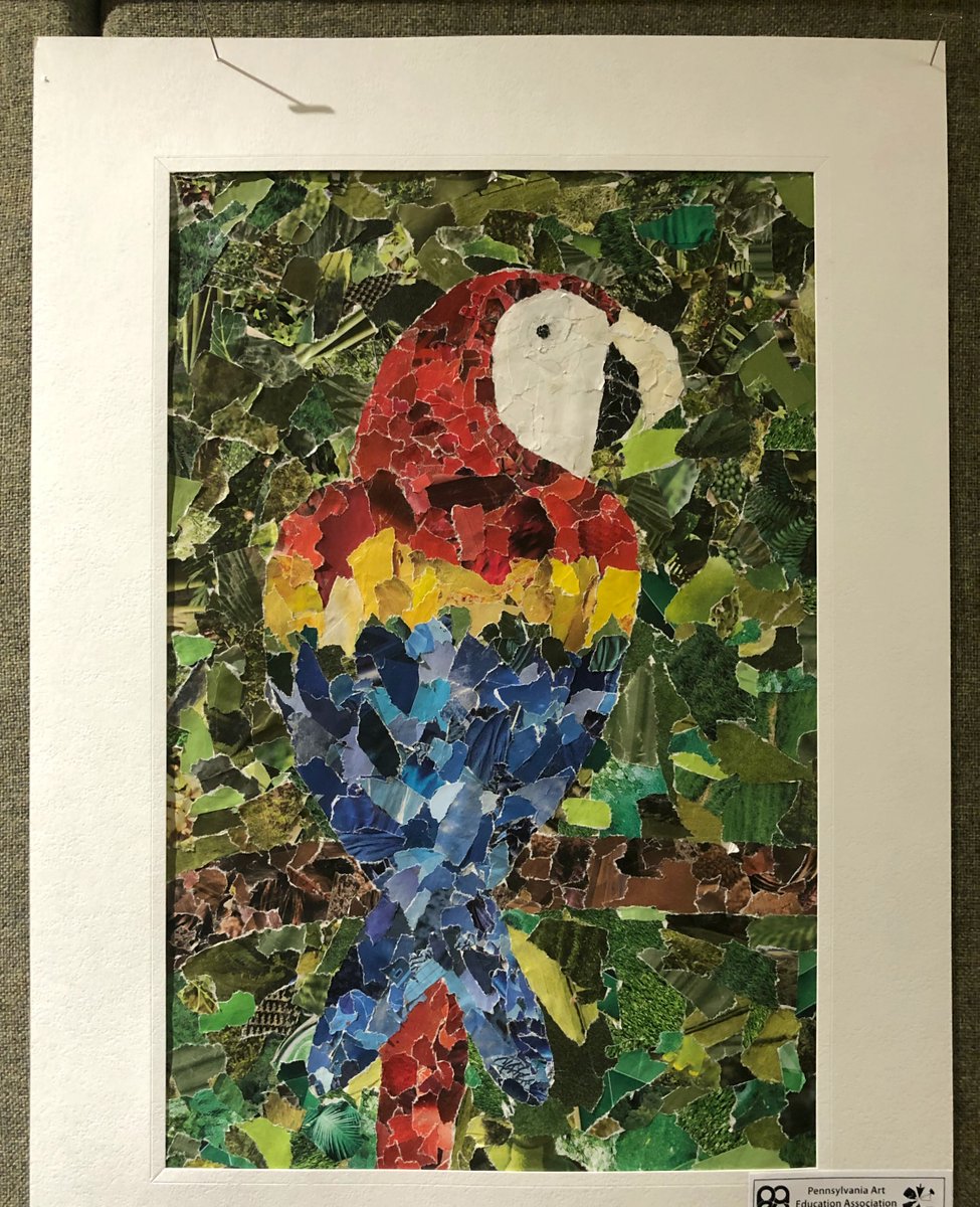 PADeptofEd's tweet photo. 🎨 Thanks to @PaArtEd, student artwork is now on display in our building in celebration of Pennsylvania #YouthArtMonth! https://t.co/pvBgSBDp8s