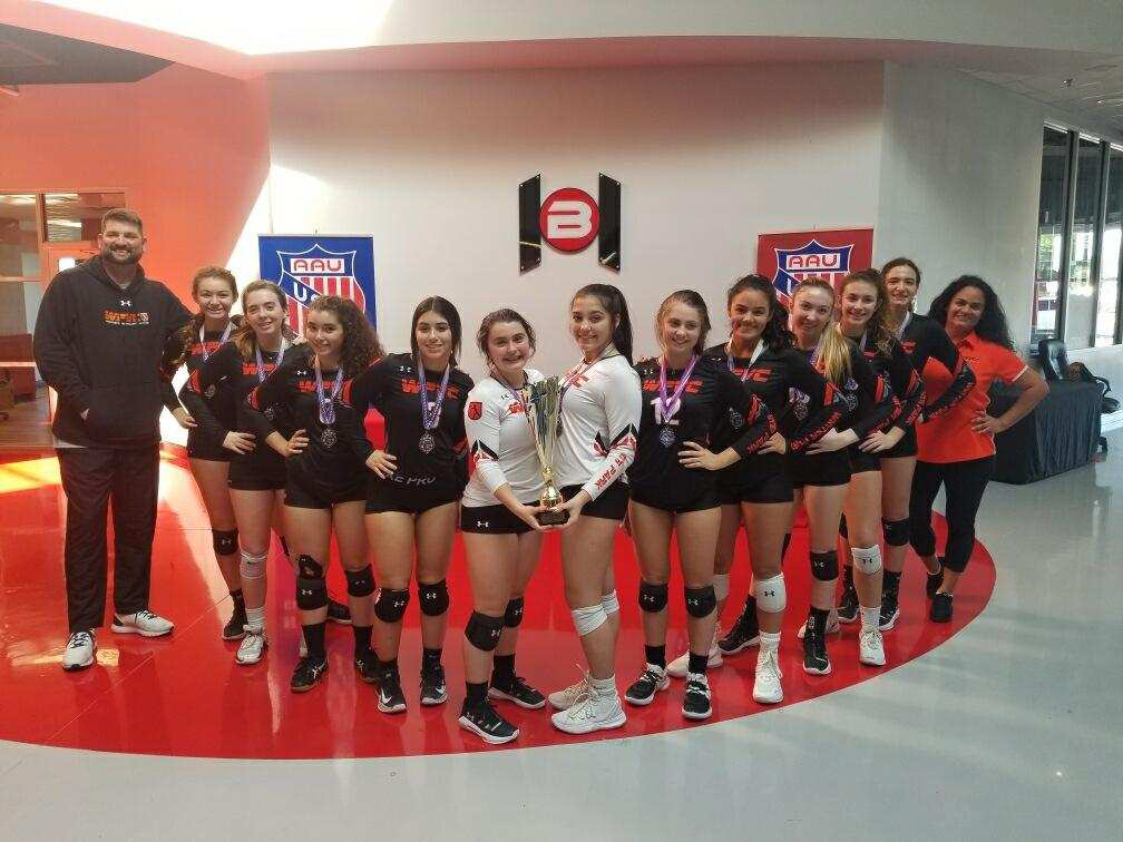 Aaronwpvc's tweet image. The winning continued this weekend at the AAU Super Regionals where WPVC’s 15Armour team with Coach Aaron took First Place! Way to play like champs! 

#WPVC #volleyball #volleyballtournaments #WPVCteams #greatvolleyball #firstplac AAUSuperRegional #Champions