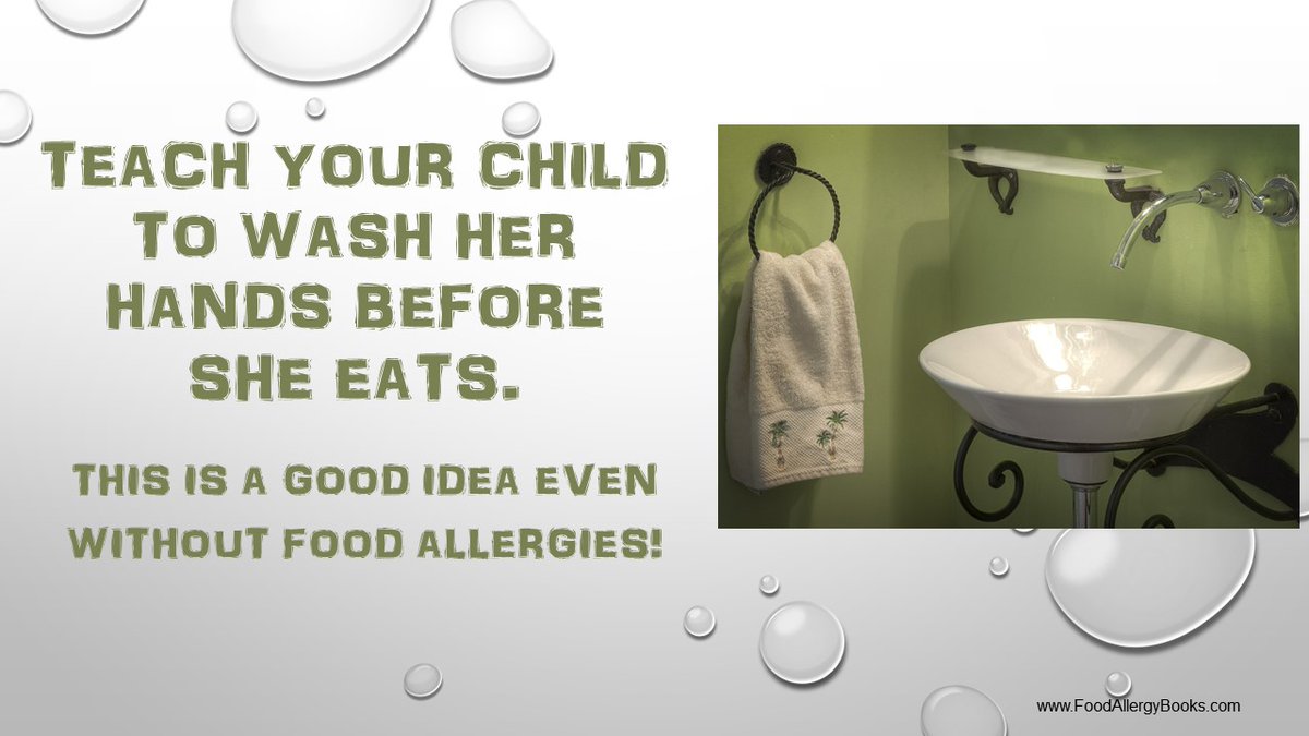 LindaCoss's tweet photo. With the current emphasis on hand washing to stop the spread of illness, I thought this might be a timely #foodallergy reminder, too! https://t.co/RHKxVAkDUR