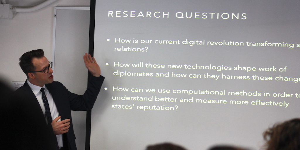 PublicDiplomacy's tweet photo. What are digital era implications for state relations? @jcboucher1 introduces a case study examining #PublicDiplomacy in the digital age, including both opportunities and challenges.
#MachineLearning #ascj #CPDEngage https://t.co/U6kmi93Egc