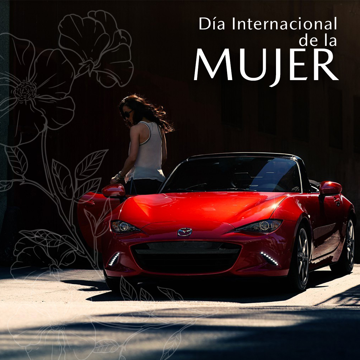 MazdaSalamanca's tweet photo. Mazda Salamanca conmemora y felicita a las mujeres en su día. ¡Felicidades! #FeelAlive #MazdaSalamanca #TheBestPartner #TheFasterOne #Adrenalina #MazdaLove #FanMazda #Familia https://t.co/TxaQxQxvaO