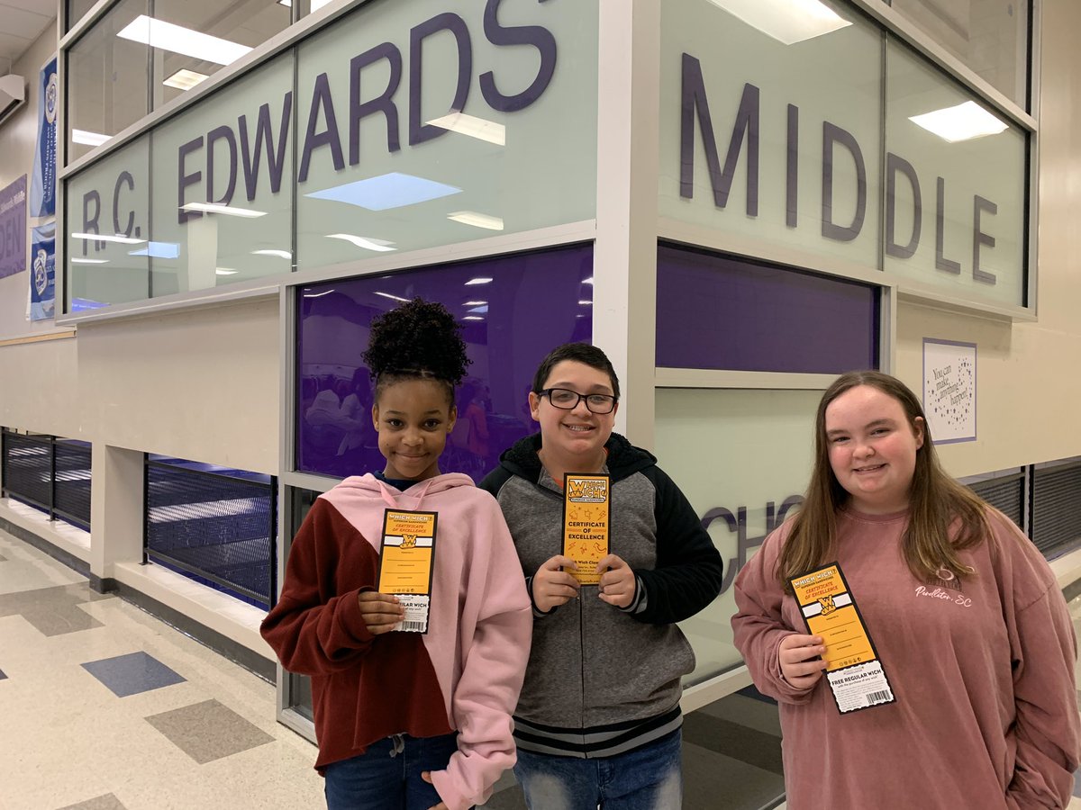 RCEMiddle's tweet photo. Proud of today’s #WhichWichofClemson💜🧡 #StudentsofExcellence⭐️ #teamRCE🐾 #loveourstudents💜 https://t.co/IfKMWkqXNx