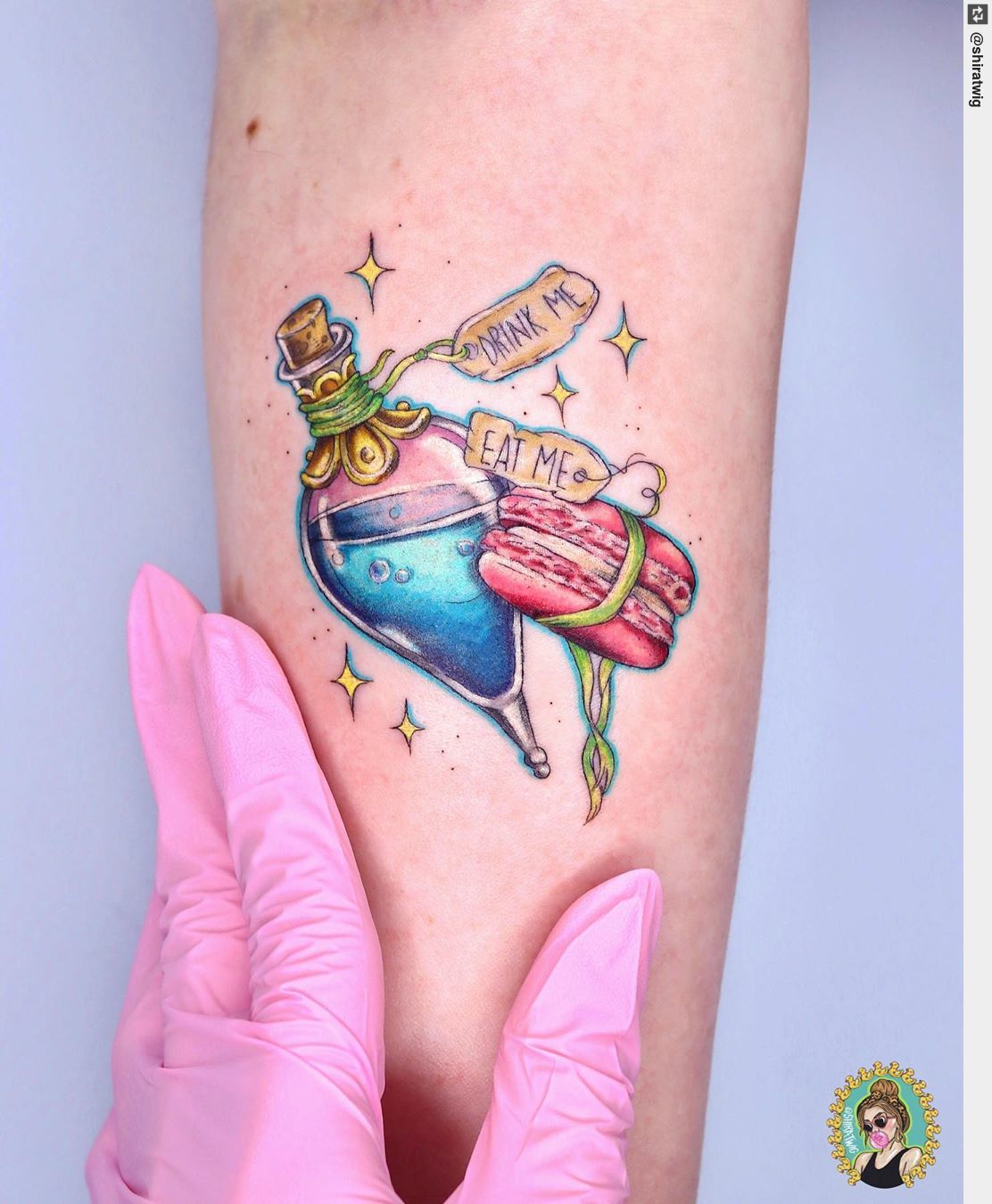 Alice In Wonderland Tattoos  Self Tattoo