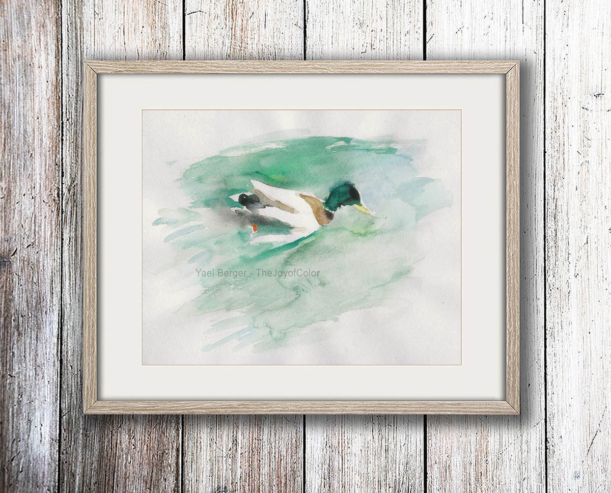 thejoyofcolor's tweet photo. Duck in a pond expressionist watercolor print
https://t.co/knRSMrBUF1
#pond #art #expressionist #artwork #duckprint #landscape #homedecor #artprint #watercolor @Etsy @shopsmallbiz #shopsmall https://t.co/SPziLyryqw