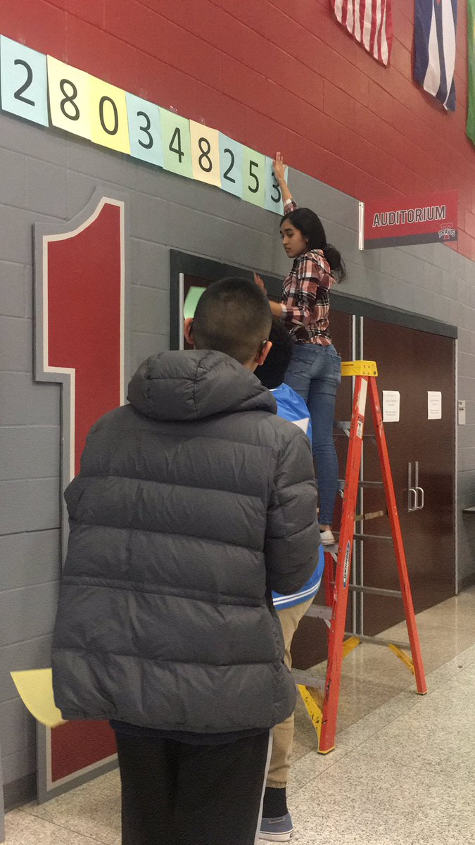 Your MAO officers are hard at work setting up for tomorrow’s Pi day celebration! Make sure to come after school tomorrow in the commons for games and pie!