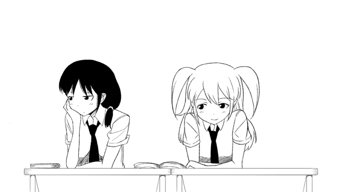 お題

教科書忘れたので授業中に机をくっつけるゆりネモ(忘れたのはゆりちゃん)実は教科書を忘れてなかったことを後から気づいて『机をくっつけたかっただけなのでは??』という疑惑に嬉しくなるネモと『忘れたと勘違いしただけだけど?』と否定するも赤面するゆりちゃん

ありがとうございました! 