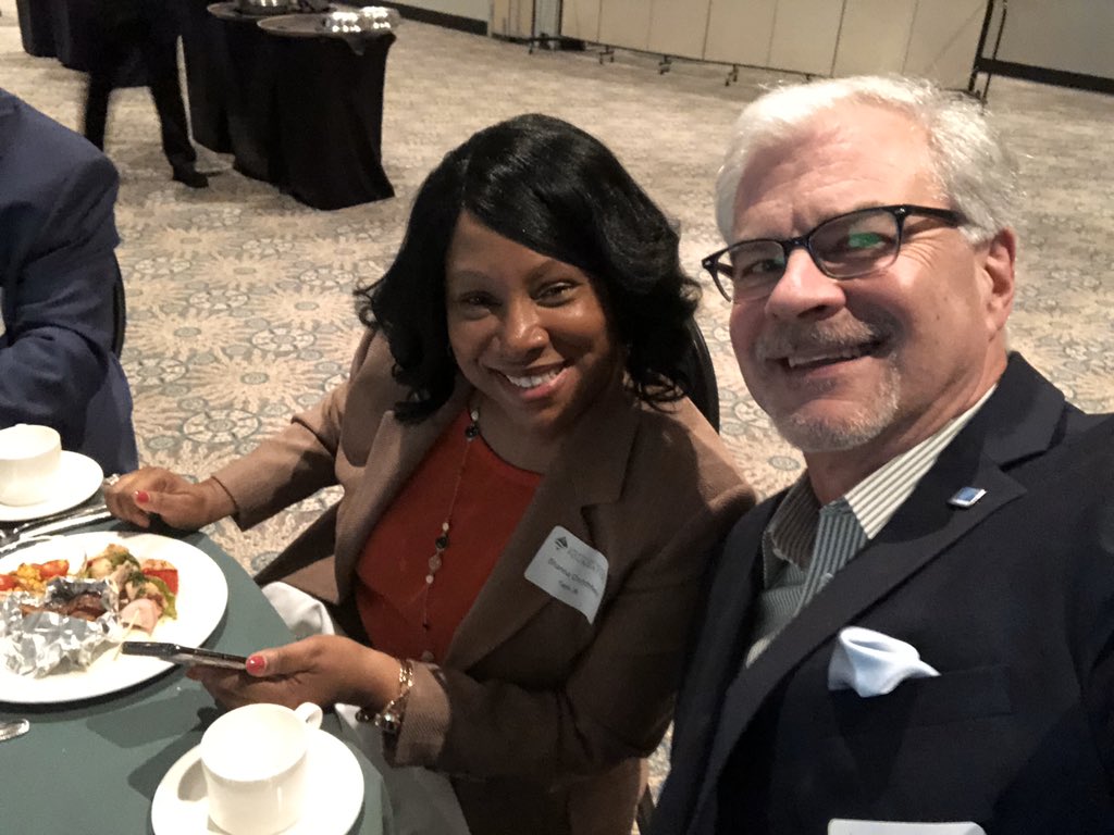 NealGary14's tweet photo. Supporting #Tacoma @GreaterMetro Parks luncheon with #Vanir All Star @shannacrutchfield https://t.co/dgAUUyQMpY