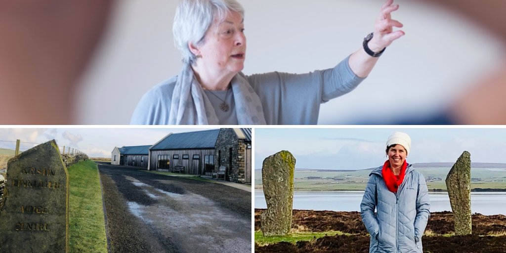 elementsthtr's tweet image. Ellen Ortolani, member of Elements attended a week long  workshop with Kristin Linklater - Orkney Islands, Scotland. “This week was a profound gift - my understanding and experience of free breathe and a free voice was deepened. I learned and I let go. #linklater #orkneyislands
