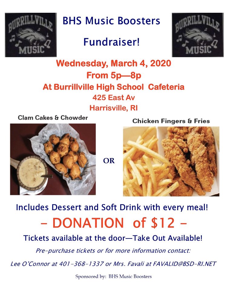 Let’s show our support!! <a href="/BurrillvilleSC/">Burrillville Student Council</a> <a href="/BHSBroncos/">Burrillville HS Broncos</a> <a href="/BurrillvilleLL/">BurrillvilleLL</a> <a href="/BSDBroncos/">Burrillville Superintendent</a>