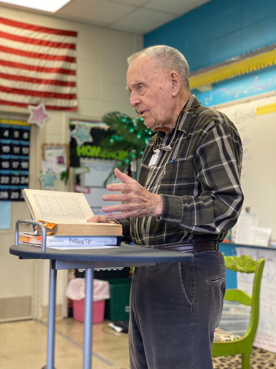 dicus_mrs's tweet photo. Thank you, Dr. Gibson, for visiting us on D.E.A.R. Day! He blessed us with his ability to recite several poems from memory. Truly amazing! #dearday @CISWildcats https://t.co/ktP6SdJExe