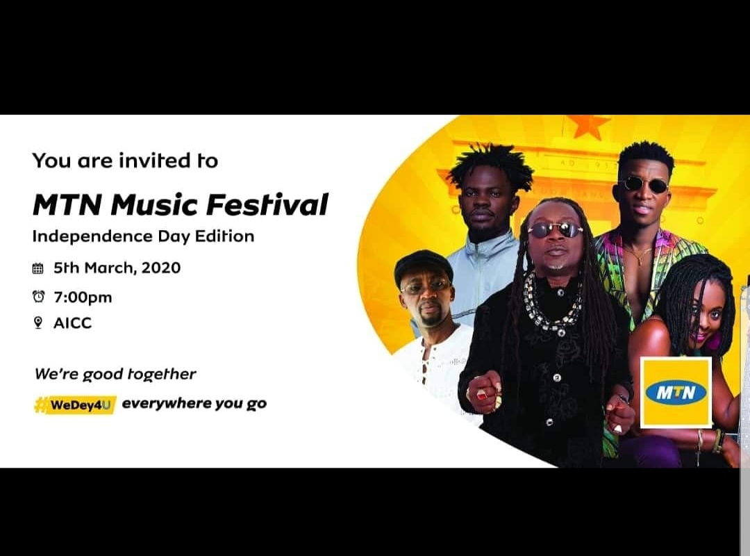 BrewAmandzeba's tweet photo. MTN Music Festival is here again come let's celebrate in grand style #Amandzeba #MTNmusicFestival #JahMikalEnt #AfricanPride #Blacklion #Gyata #❤urSelf #Ghana #IndependeceDayEdition https://t.co/PsfuGLGDes