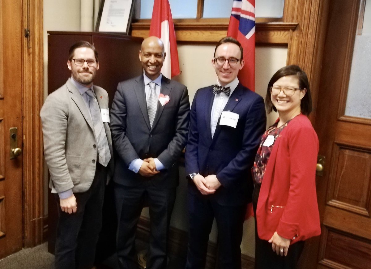 JRMcConnery's tweet photo. Happy to meet with @FaisalHassanNDP to share my concerns around youth vaping and access how public AEDs save lives @HeartandStroke #HeartatthePark #onpoli https://t.co/j6EXXqMwUH