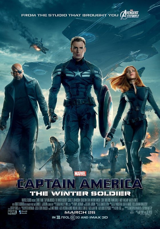 - Captain America: The Winter Soldier