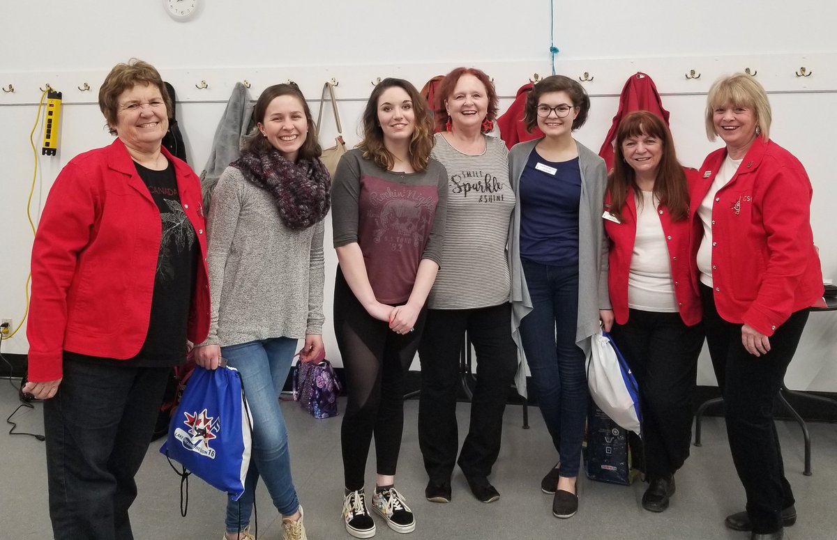 CDNSHOWTIME's tweet photo. It's great to welcome new members to our chorus - shout out to our latest rock stars Lara and Cora! #lifeonahighnote https://t.co/i5RvoBPRnk