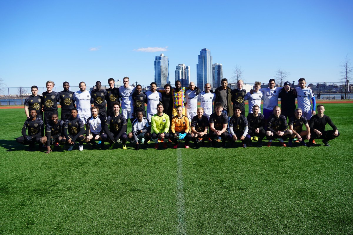 NYIntFC's tweet photo. We fight, we yell, we foul one another... A derby is a battle but at the end of the day, we care about each other and will grab beers together.

Great fight again @BFCNY!

Amateur football should only be about that spirit: Beast Mode on the Field, Teddy Bears off the Field! https://t.co/nxSBlFk9Rn