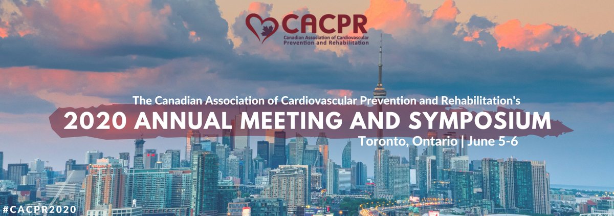 CACPR_1's tweet photo. DON’T MISS EARLY-BIRD RATES!
#CACPR2020 benefits practitioners in the field of cardiac rehabilitation, healthcare providers caring for cardiac patients, & others with an interest in chronic disease management.
Register Now: https://t.co/QzQl9K5YSs! https://t.co/8t9IvZsOdp