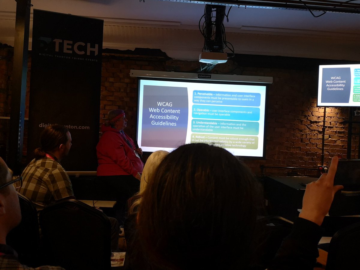 RossallSandford's tweet photo. Inspiring stuff From Bonnie on accessibility in applications. I'm a very proud lead! #DTTech https://t.co/xVZWkUzcxv