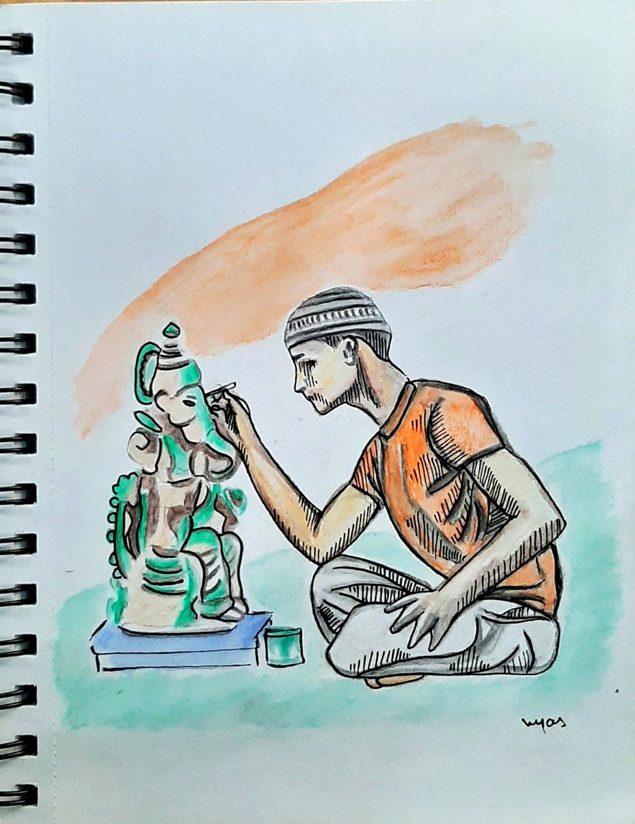 TheFruspire's tweet photo. Artwork -6
Campaign - Hindu Muslim Khelega?

Artwork by- Arpit Vyas

Spread the Message 🍁

#hindumuslimkhelega #campaign #love #hindu #muslim #hinduism #Islam #politcs #communallove #communalharmony #delhiriot #artistofindia https://t.co/exH6bp71PV