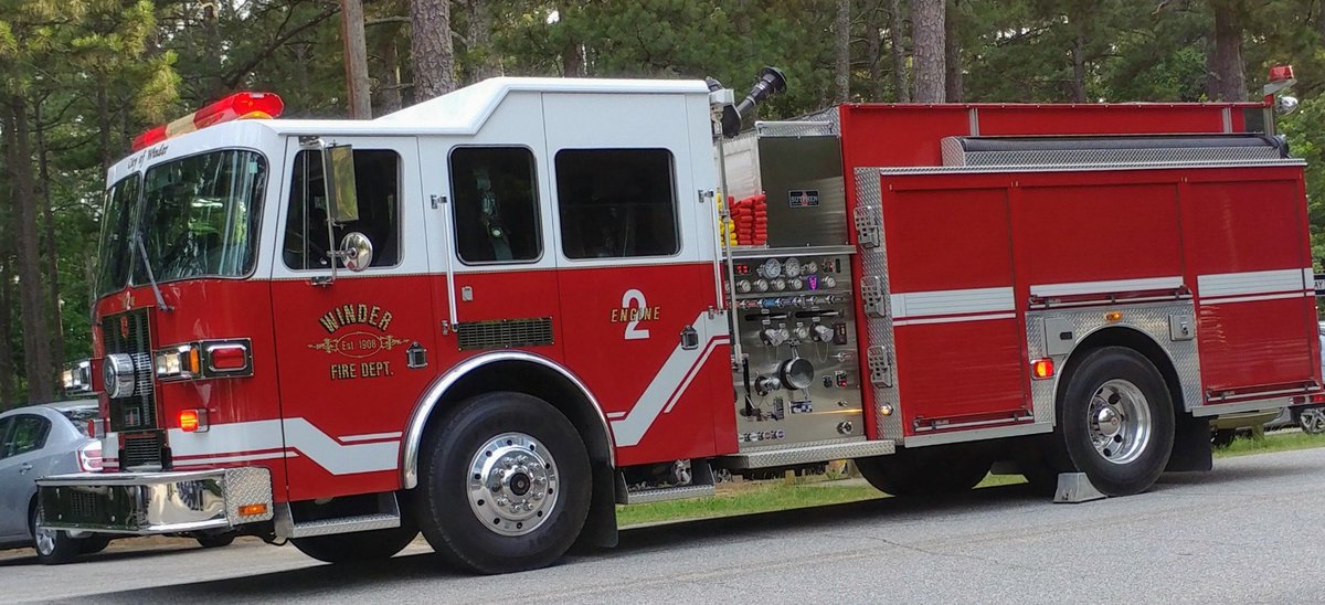 ffshifflett's tweet image. City of Winder Engine 2 #gafire #fire #engine2 #Winderfire #Winder #Barrowcounty