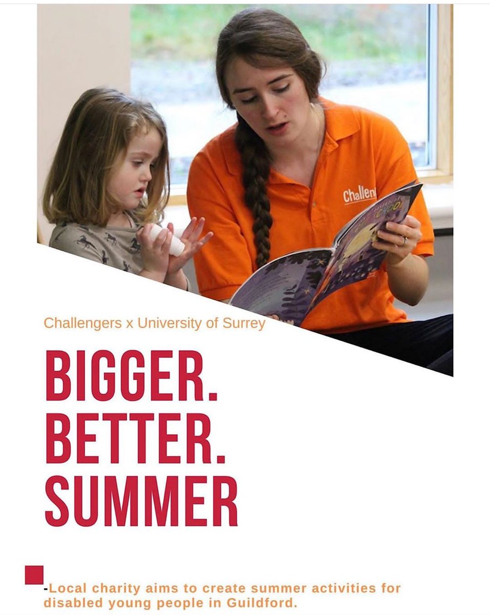 Challengers_BBS's tweet photo. Challengers x University of Surrey x Guildford Council

Follow us to share our journey in crowdfunding for young people with disabilities in Guildford. 

#Guildfordcrowd #SurreyBusinessSchool #Gaggleconnect #Guildfordexperience #Guildford #challengers #communityengagement https://t.co/kDxJMzokLt