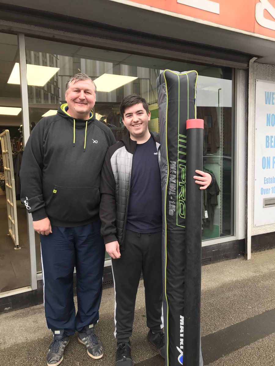WayneBigwig1972's tweet photo. Took the decision to invest in our future anglers and gave this young man,Colm Wiley my 2 matrix nemesis poles today,he’s on talent pathway with ⁦@MattyGingeFish⁩ at the weekend and guru academy,good luck Colm and hope the poles bring you as much enjoyment as I’ve had 👍 https://t.co/GXwqSsVWWM