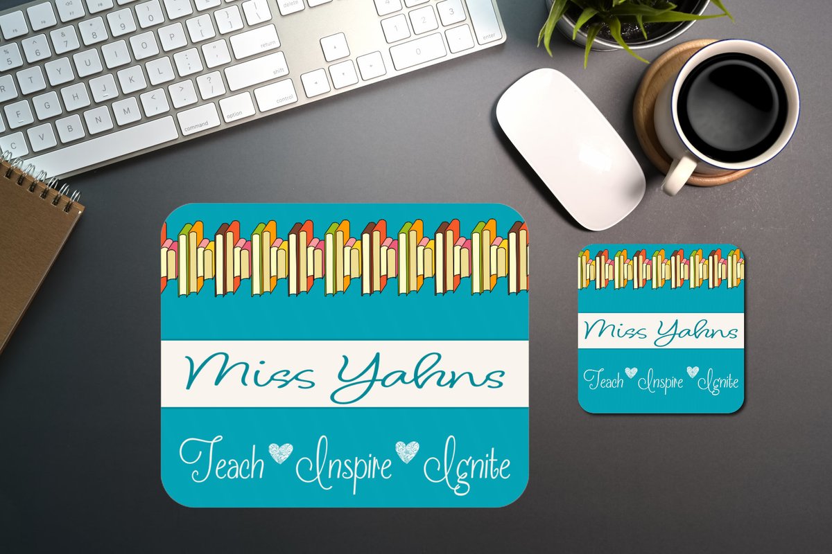 designs_signs's tweet photo. Mousepad and Coaster Personalized Gift for Teachers, Educators, Instructor, Professor, Mentor, Trainer https://t.co/j7K6cd5rYZ #Etsy #SignsofTimeDesigns #VinylDecals #TutorGift https://t.co/6szQH3yMNM