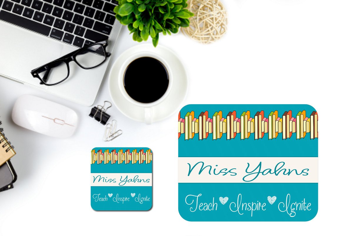 designs_signs's tweet photo. Mousepad and Coaster Personalized Gift for Teachers, Educators, Instructor, Professor, Mentor, Trainer https://t.co/j7K6cd5rYZ #Etsy #SignsofTimeDesigns #VinylDecals #TutorGift https://t.co/6szQH3yMNM