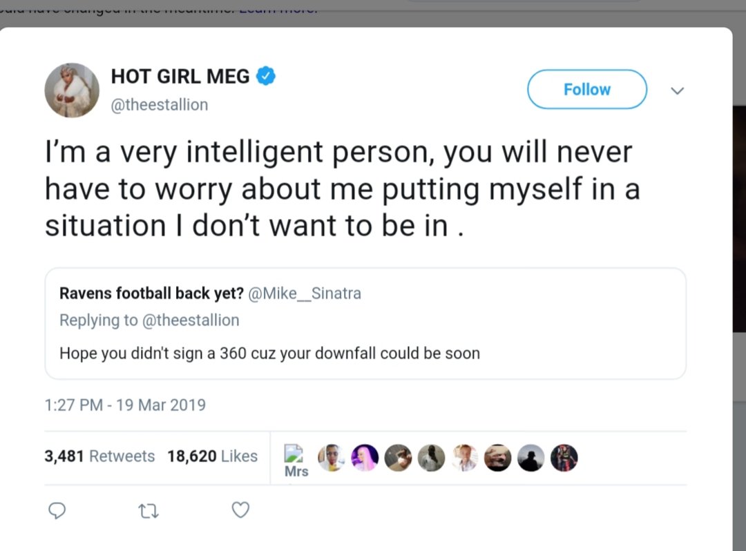 TheBlackChannel's tweet photo. Meg @theestallion said this almost 1 yr ago. Now it's been taken down.
If you all wonder why all of a sudden strippers, H0ES and DOPE HEADS are given record deals and NOT talented people, they're the only ones DUMB enough to be exploited anymore.

https://t.co/MFAEihXCgg https://t.co/MDoOEnI2vW