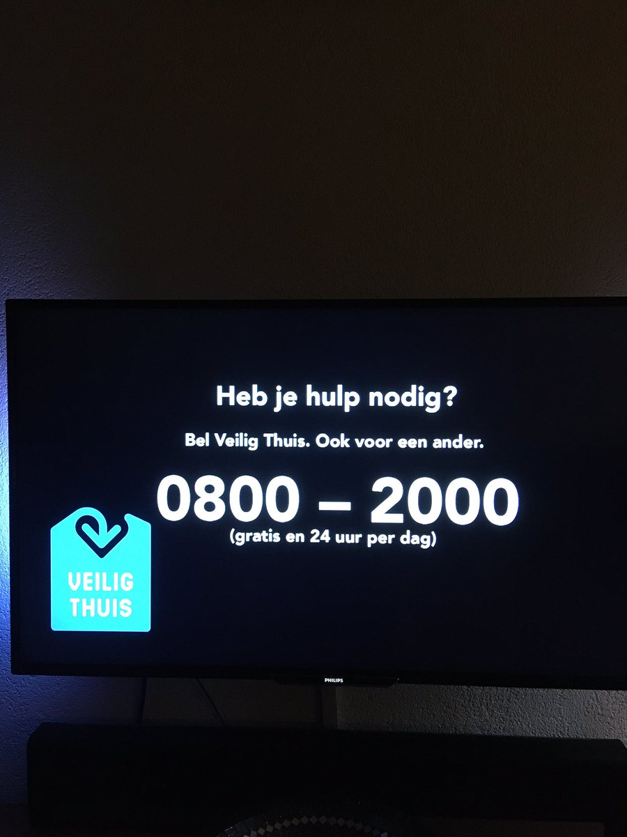 v_baartmans's tweet photo. Heb je hulp nodig? Bel dan #veiligthuis Ook voor een ander! 0800-2000 #olcaynet5 #HuiselijkGeweld @Net5 https://t.co/DLf9qKcQcd