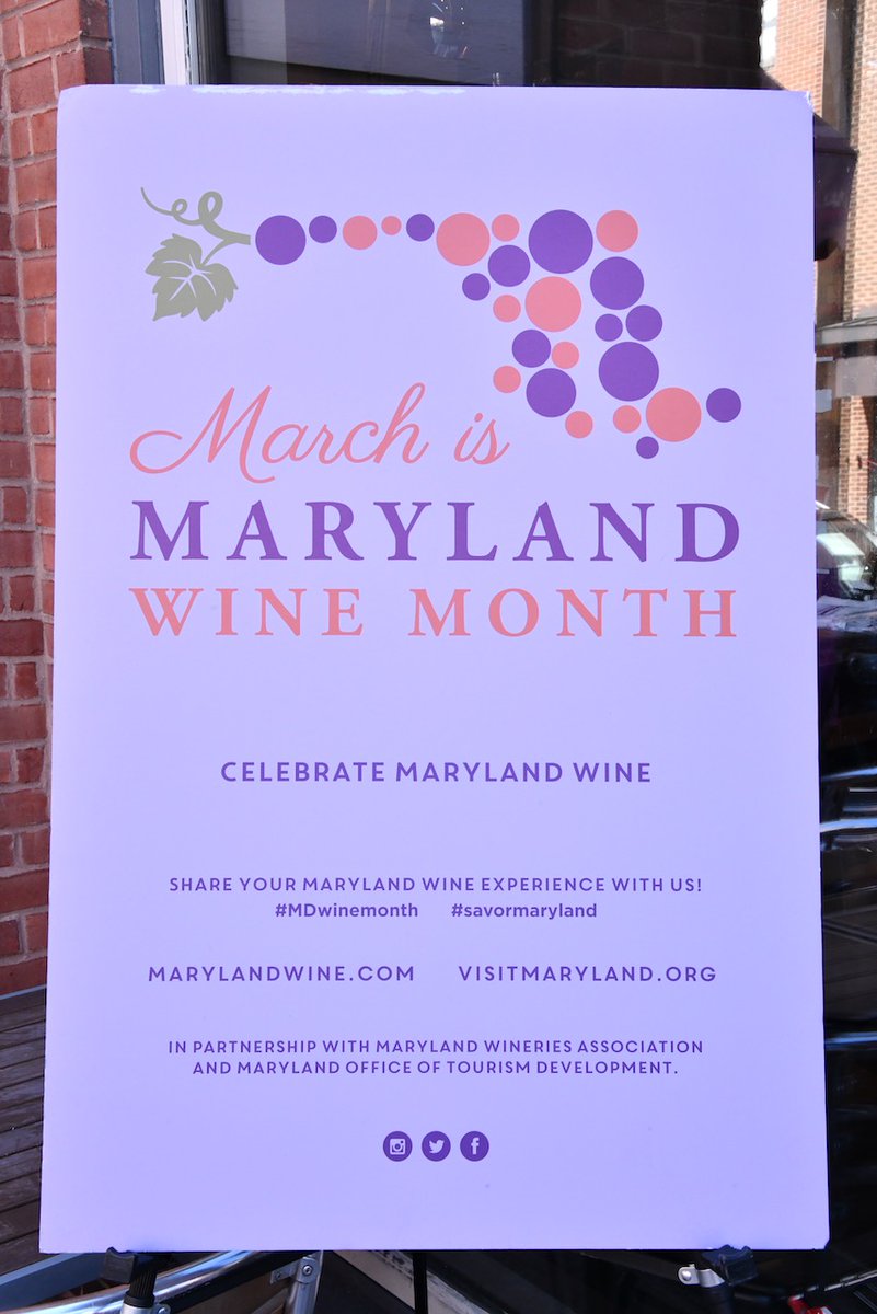 MdAgDept's tweet photo. Sip, sip, hooray! It's Maryland Wine Month!๐ท๐๐
Today, Md Ag Sec. Joe Bartenfelder helped kick off this month-long celebration at the #MDwinemonth Launch. Congrats to the Governorโs Cup Best in Show winner @BigCorkVineyard and all the Best in Class awardees! #savormaryland https://t.co/r9uoAny6YP
