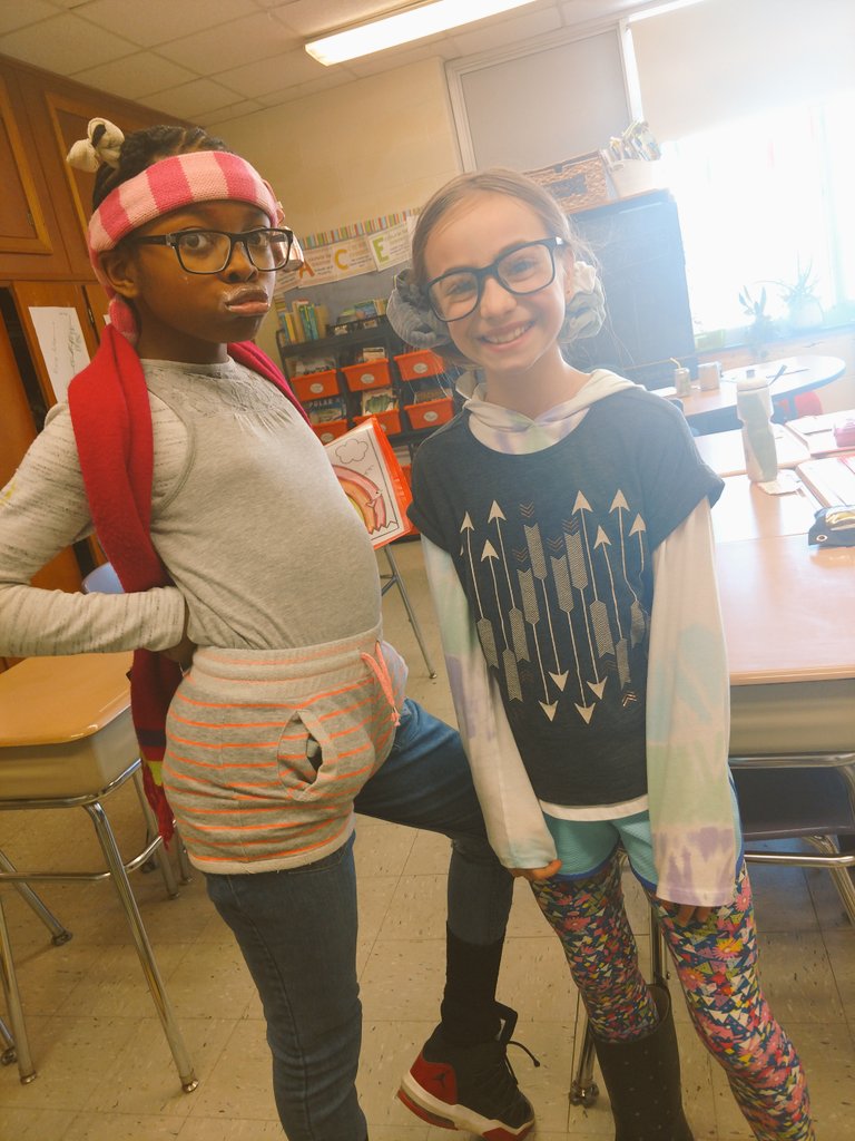 Antoinette Barley (@readbarley205) on Twitter photo Today was the wackiest of all the Wednesdays! <a href="/4thyMathletics_/">Jemma Greiner</a> Today was the wackiest of all the Wednesdays! <a href="/4thyMathletics_/">Jemma Greiner</a>