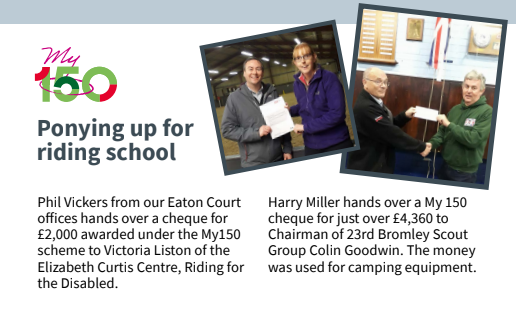 23rdBromley's tweet photo. Great to hear about this being included in the @WeAreMcAlpine Company Magazine - thanks again for the kind donation. We are putting the equipment to good use already! #iScout #Donation #Engineering #Scouting #Camping https://t.co/NigEdLc4T1