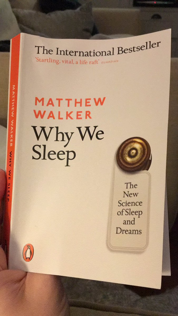With 2 young children the irony is real....excited to get stuck in to this and learn more about the importance of sleep