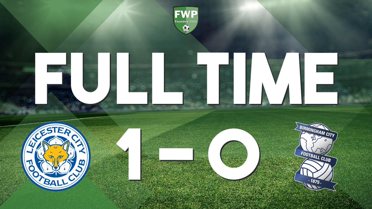 FWPBirmingham's tweet photo. FULL-TIME: @FWPLeicester 1-0 @FWPBirmingham https://t.co/O3Oghf0uQM https://t.co/YTbJuOGkaV