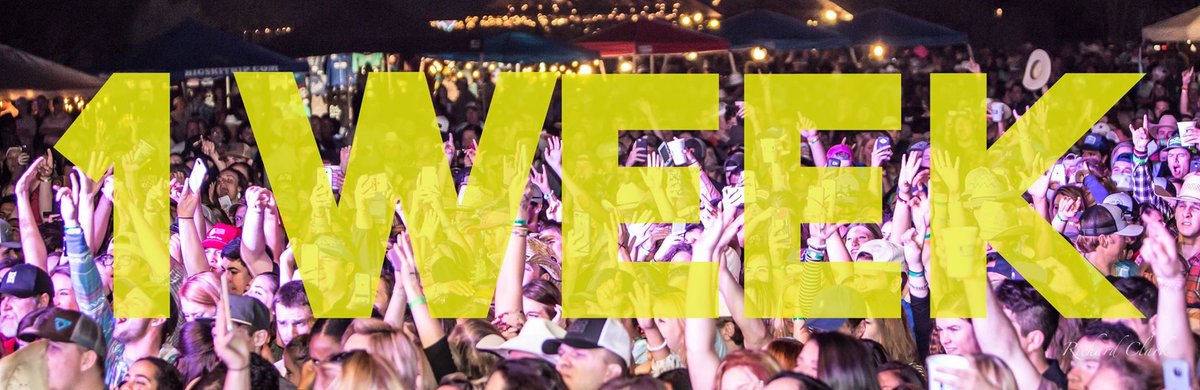 RIO FRIO FEST 2020 IS ONE WEEK AWAY! Who’s coming? There are a limited amount of 3 day passes left, so get yours before they’re gone!