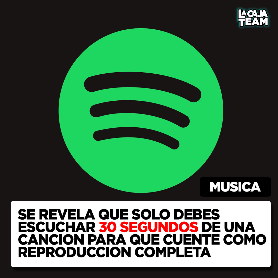 BoxNoticias's tweet photo. WOW! La revista #Forbes dio a conocer una entrevista con trabajadores de #Spotify en donde se dio a conocer que solo debes escuchar 30 segundos de alguna canción para que la plataforma la cuente como una reproducción mas al tema. https://t.co/F6PmnWl41V
