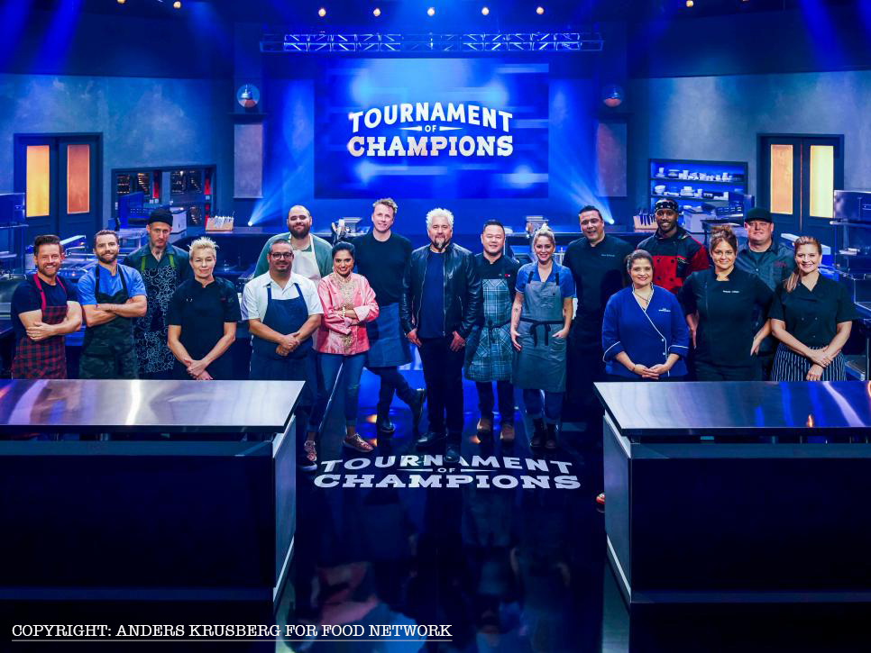 iSpyMusic's tweet photo. Super excited to have our music in @GuyFieri’s #TournamentOfChampions premiering tonight @ 10/9c on @FoodNetwork. 🍽16 top chefs compete in a bracket-style tournament. Teams =8 East Coast &amp; 8 West 💥💥It’s going to be a BLAST so tune in for this ultimate culinary championship!🏆 https://t.co/90dzRjgfRU