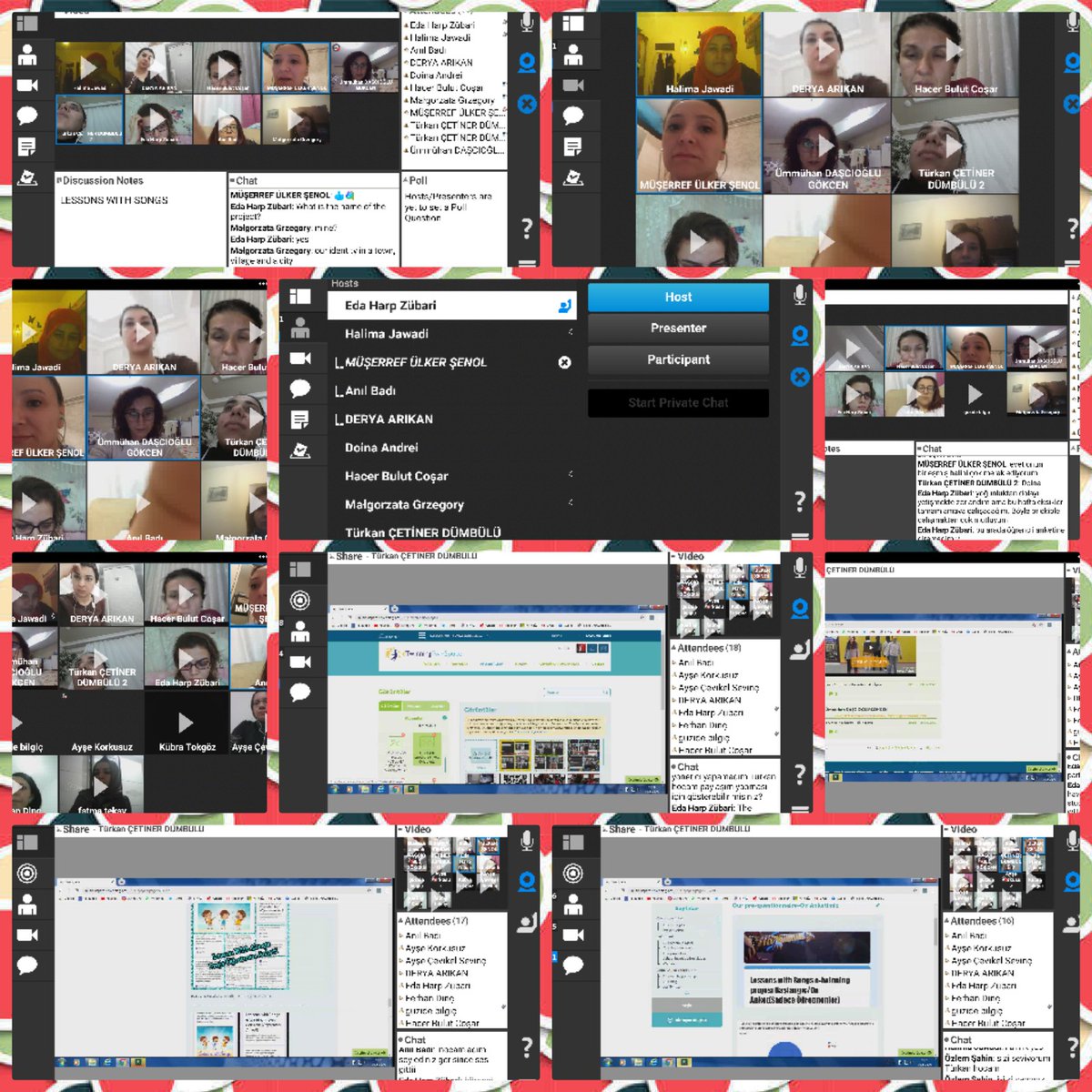 UlkerSenol's tweet photo. Şehit Komiser Zeynep Sağır İmam Hatip Ortaokulu lessons with Songs Projesi Kapanış webinarını da yaptık https://t.co/8ouo0PGAcR