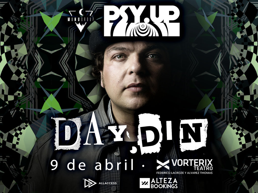 Minu_Group's tweet photo. 🔊MINU GROUP presenta: DAY DIN en la fiesta PSY.UP

¡La primera edición de la Fiesta Psytrance confirmó la presencia estelar de @daydinmusic
📅9 de Abril (feriado) en  el  @TeatroVorterix  (Av. Lacroze 3455) Puertas: 1 am https://t.co/SOd8wGcZZ0